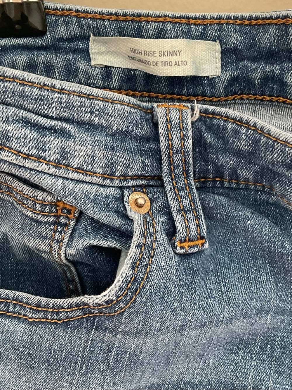Universal Thread High Rise Skinny Jeans - Light Blue